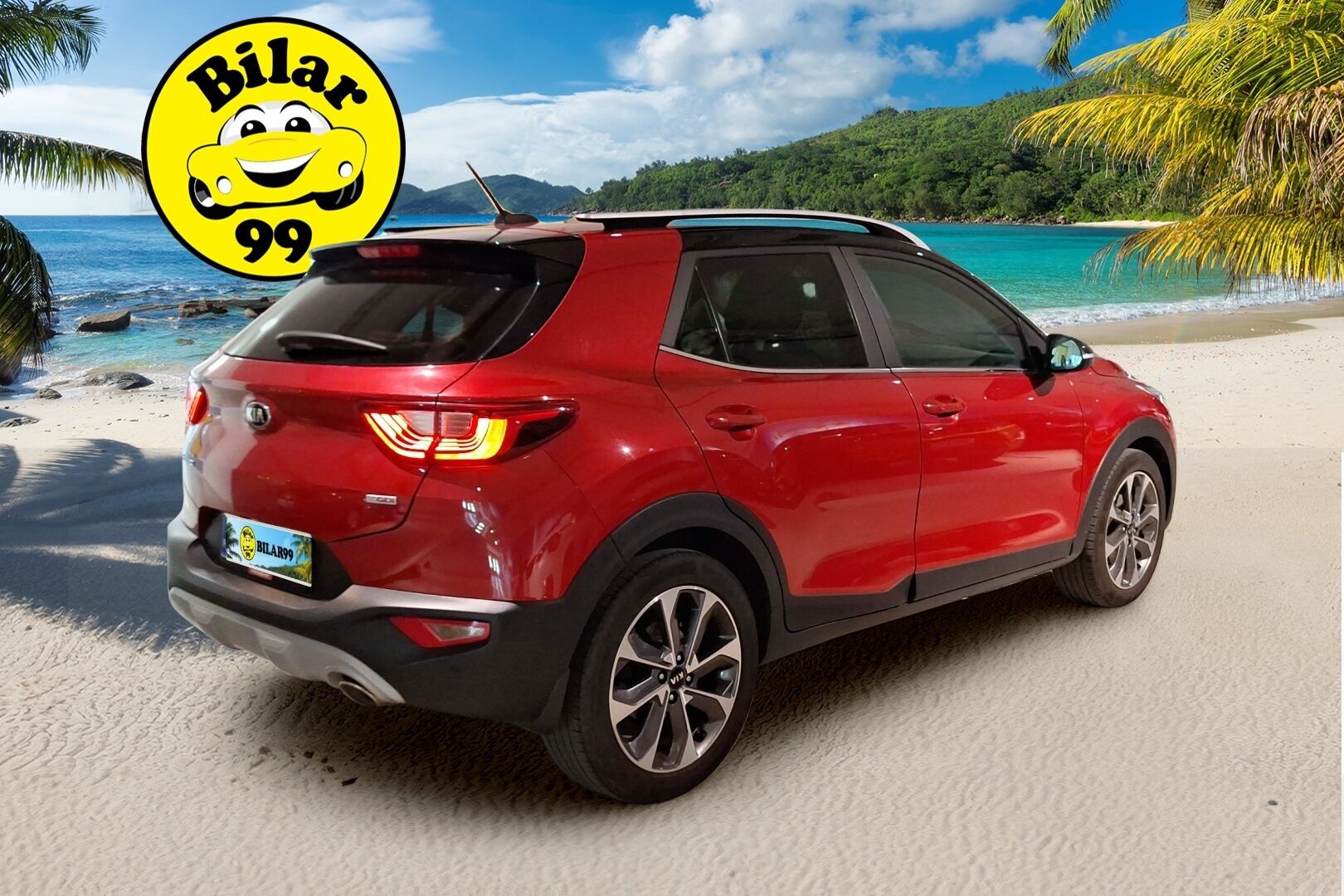 Kia Stonic 2020 1,0 T-GDI ISG 120hv EX Design DCT EcoDynamics *Vakkari / Kamera / Puolinahka / Ratinlämmitin / Lohko / Apple & Android* - 2x renkaat vanteilla / Merkkihuollettu / Suomi-auto
