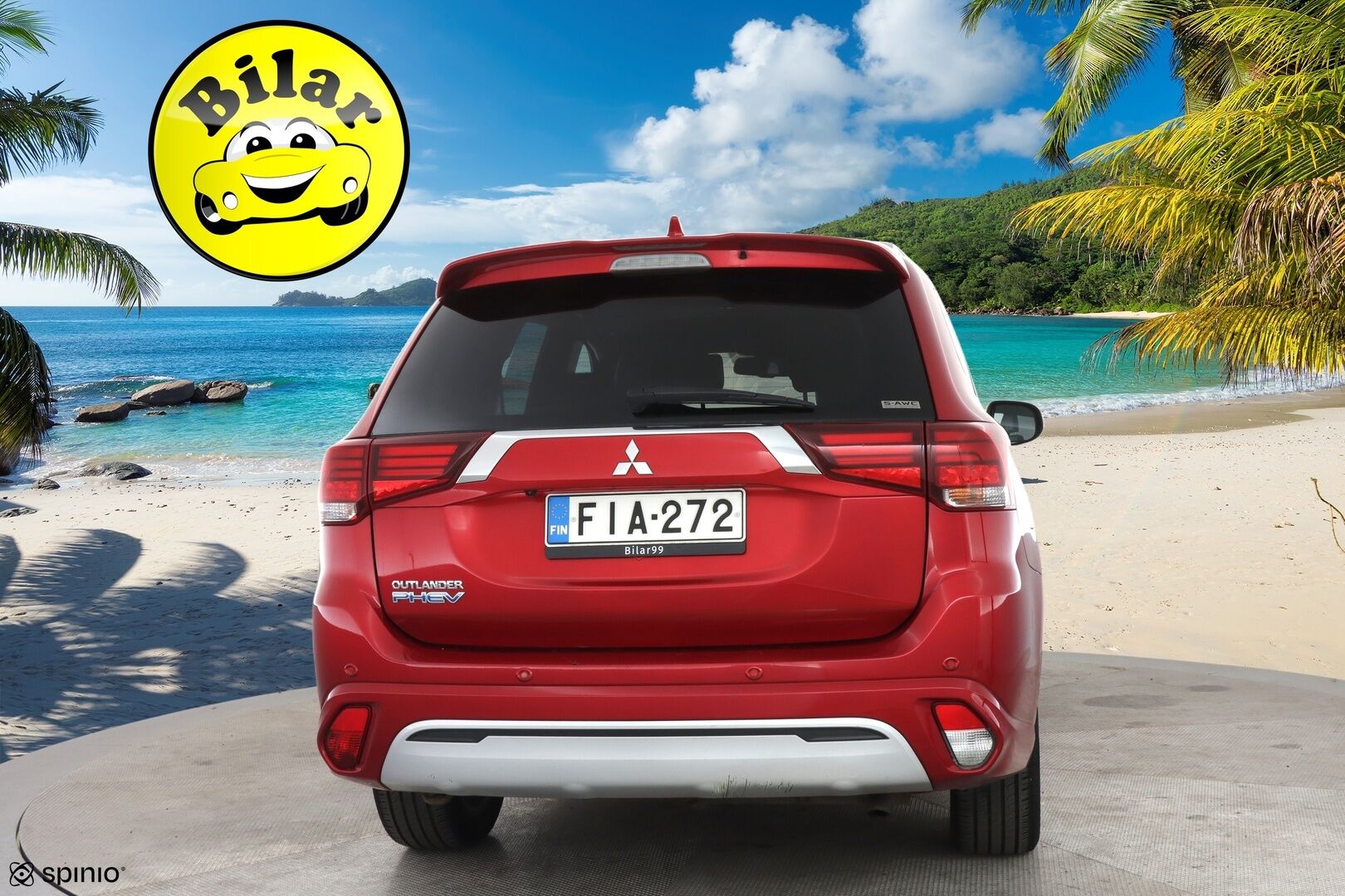 Mitsubishi Outlander PHEV 2020 Instyle 4WD 5P - KATSO VARUSTEET! | ACC | Kattoluukku | Rockford Fosgate Premium | Timanttinahka | 
