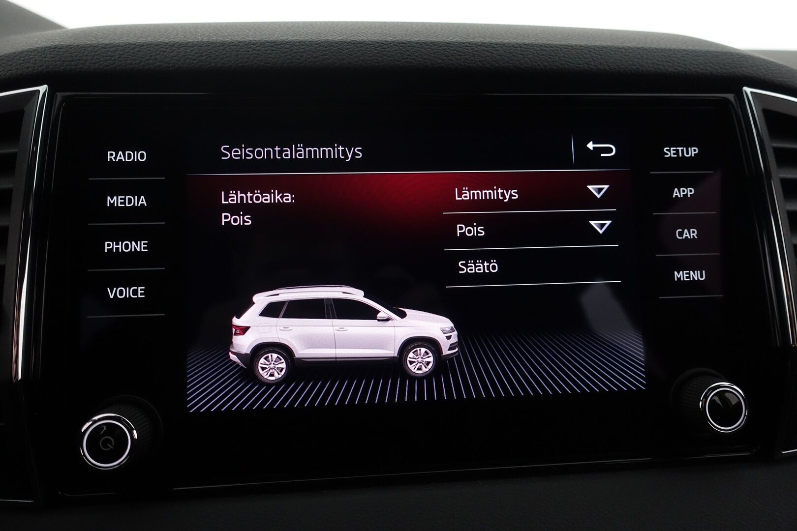 Skoda Karoq 2020 1,5 TSI SportLine DSG Autom. - | ACC | Webasto | Suomi-auto | Keyless | Tutkat | AppleCarplay | Lämm. Tuulilasi | Sporttipenkit | BLIS | Sähköinen kontti | 2X Renkaat & Vanteet |