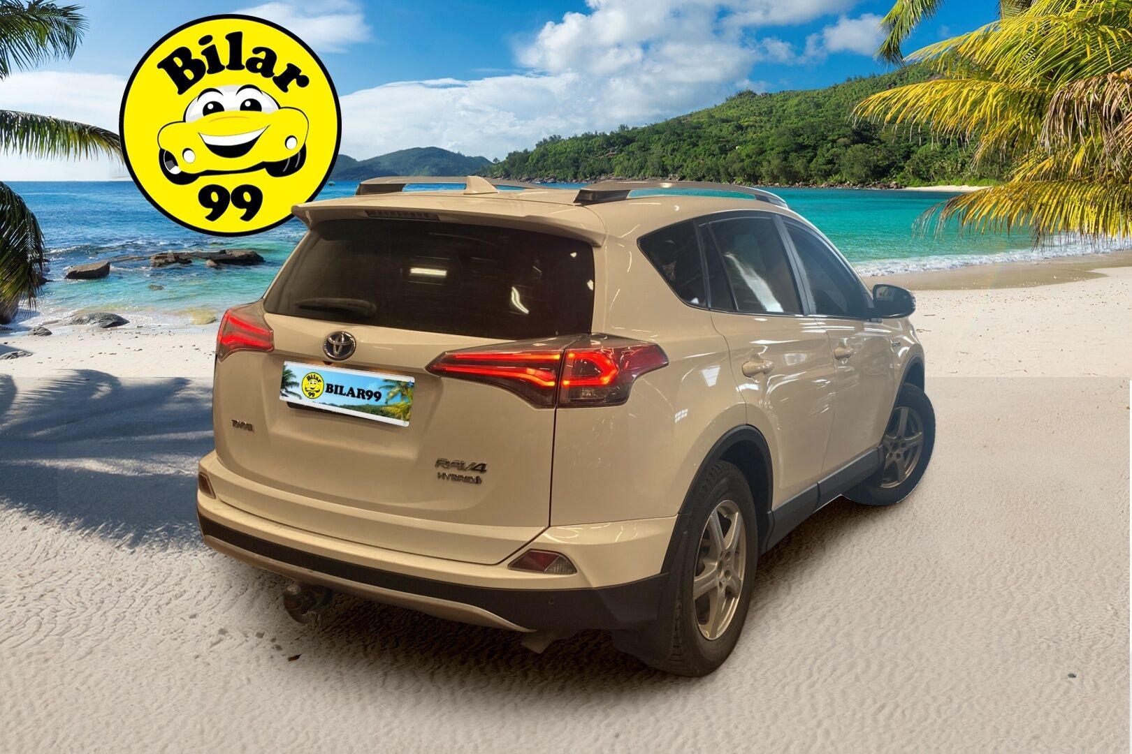 Toyota RAV4 2016 2,5 Hybrid AWD Business *ACC / Lohkolämmitin / Peruutuskamera / Koukku / LED Lisävalo / Keyless / Kaistallapitoavustin* - Kahdet renkaat alumiinivantein / Talveksi hyvät nastat