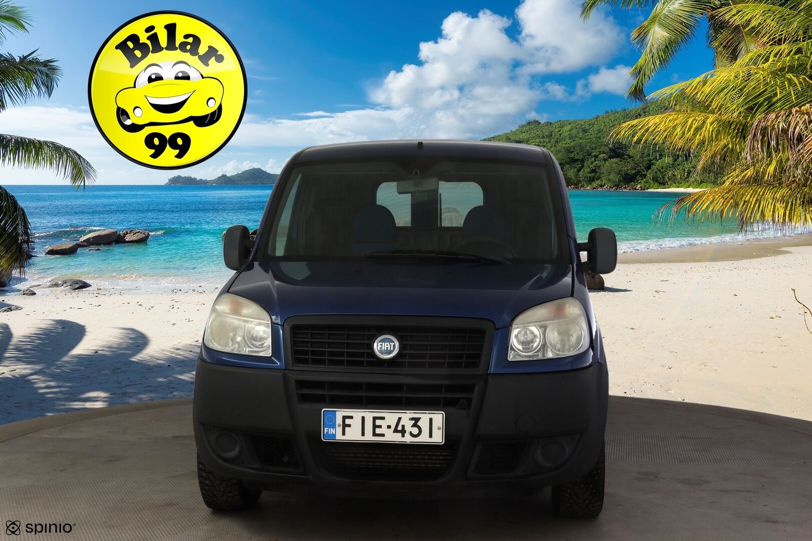 Fiat Doblo 2008 YritysOutlet - Myydään vain yrityksille 1,3 Multijet Van * Vetokoukku / Suomi-Auto * - * Uudet Talvirenkaat / Jakopää & viim. huolto tehty 220tkm 6/25! / Edullinen ja toimiva Suomi-Auto *