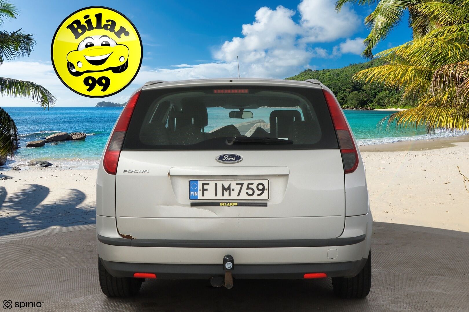 Ford Focus 2008 1,6 115hv Collection M5 Wagon - MYYDÄÄN HUUTOKAUPAT.COM! / Suomiauto / Vakkari / Vetokoukku / Lämm.tuulilasi / Lohko!