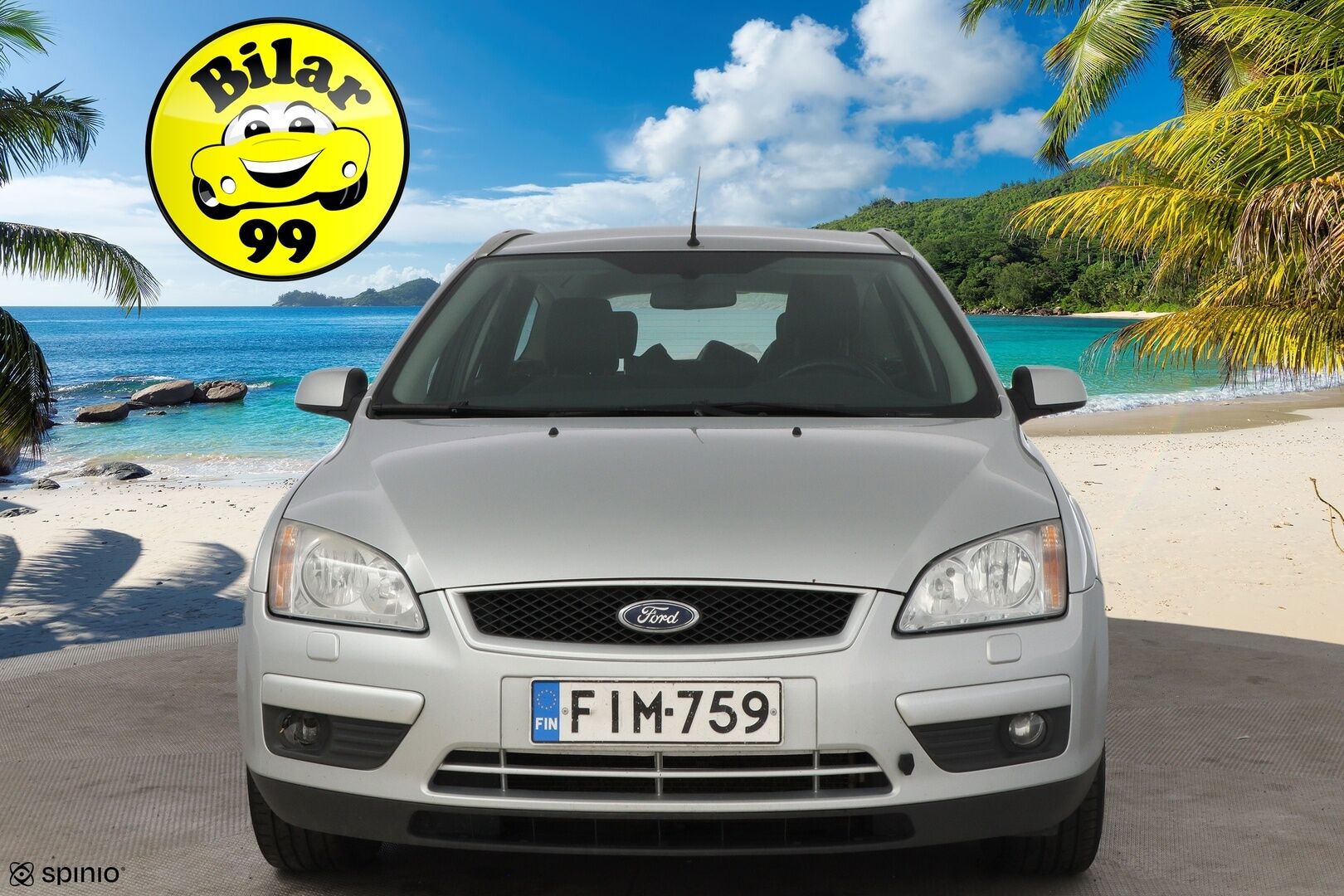 Ford Focus 2008 1,6 115hv Collection M5 Wagon - MYYDÄÄN HUUTOKAUPAT.COM! / Suomiauto / Vakkari / Vetokoukku / Lämm.tuulilasi / Lohko!