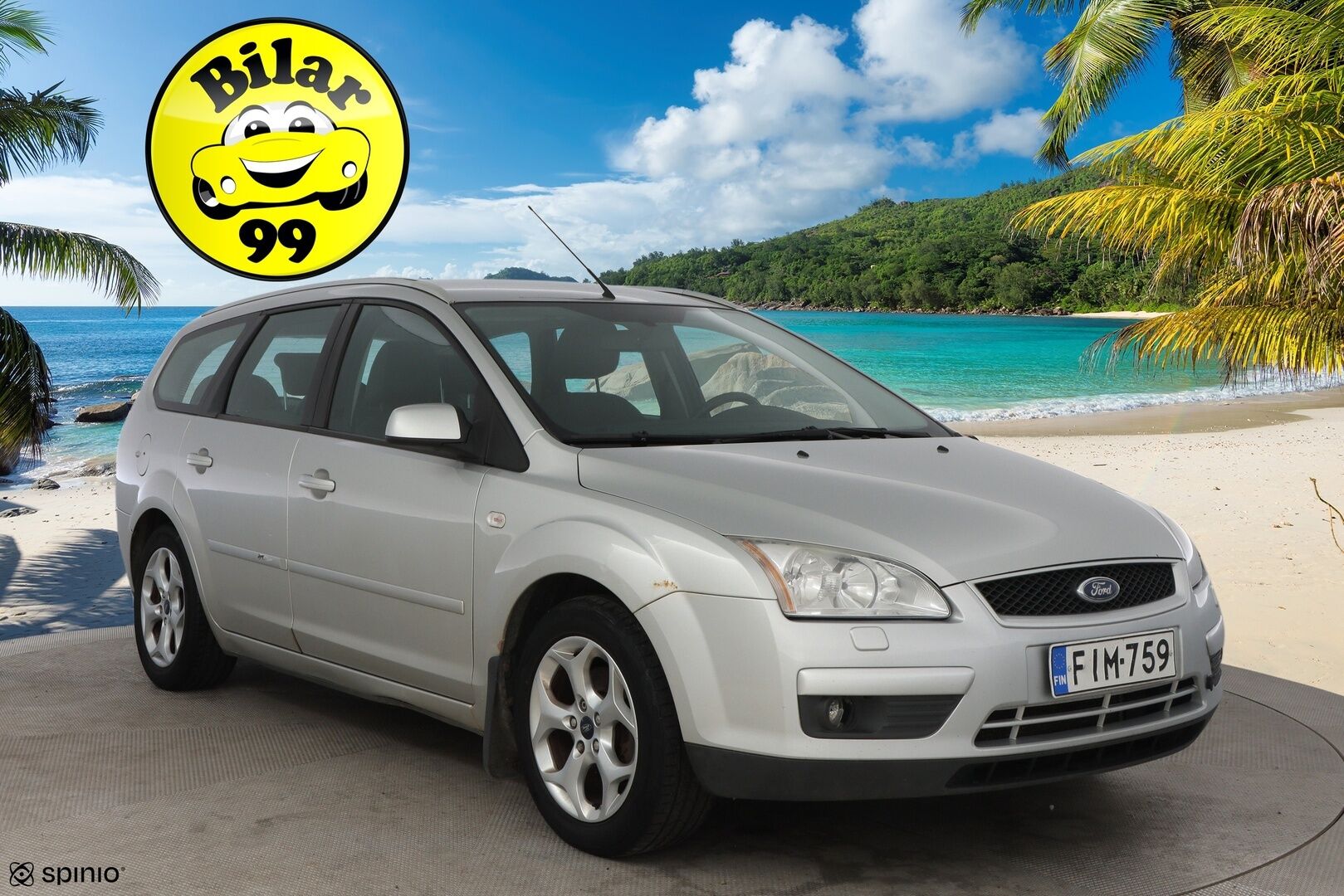 Ford Focus 2008 1,6 115hv Collection M5 Wagon - MYYDÄÄN HUUTOKAUPAT.COM! / Suomiauto / Vakkari / Vetokoukku / Lämm.tuulilasi / Lohko!