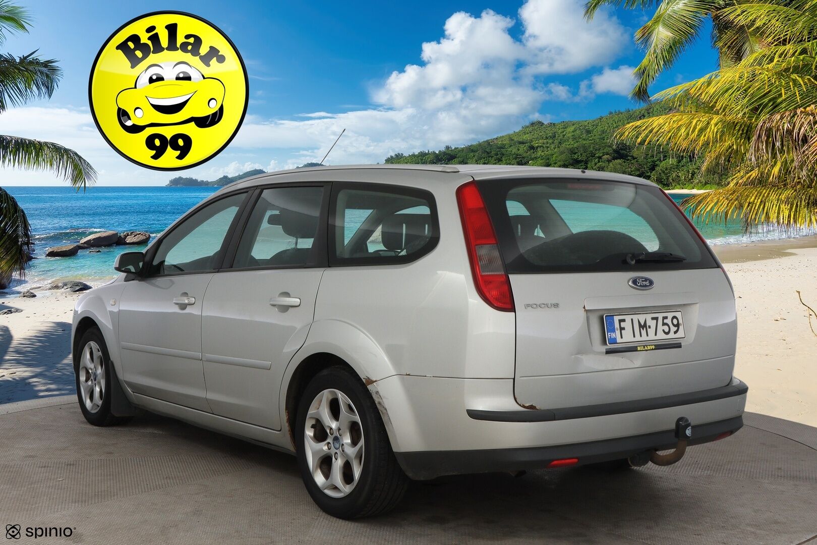 Ford Focus 2008 1,6 115hv Collection M5 Wagon - MYYDÄÄN HUUTOKAUPAT.COM! / Suomiauto / Vakkari / Vetokoukku / Lämm.tuulilasi / Lohko!