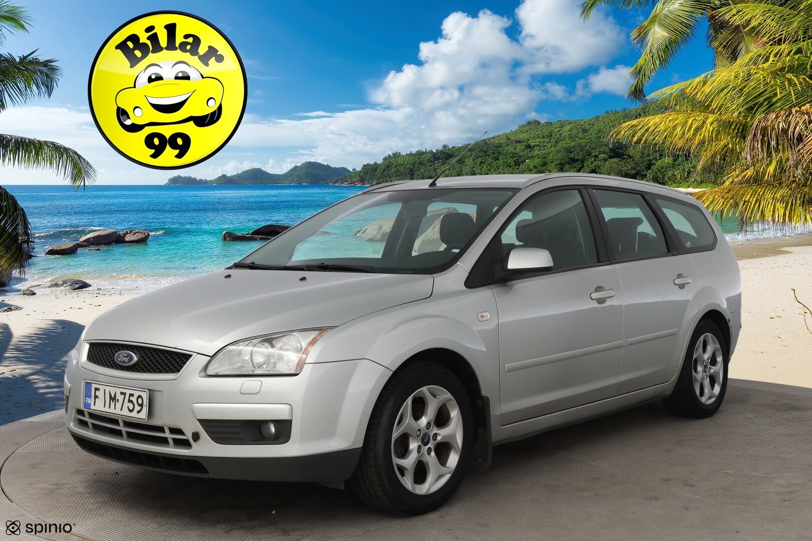 Ford Focus 2008 1,6 115hv Collection M5 Wagon - MYYDÄÄN HUUTOKAUPAT.COM! / Suomiauto / Vakkari / Vetokoukku / Lämm.tuulilasi / Lohko!