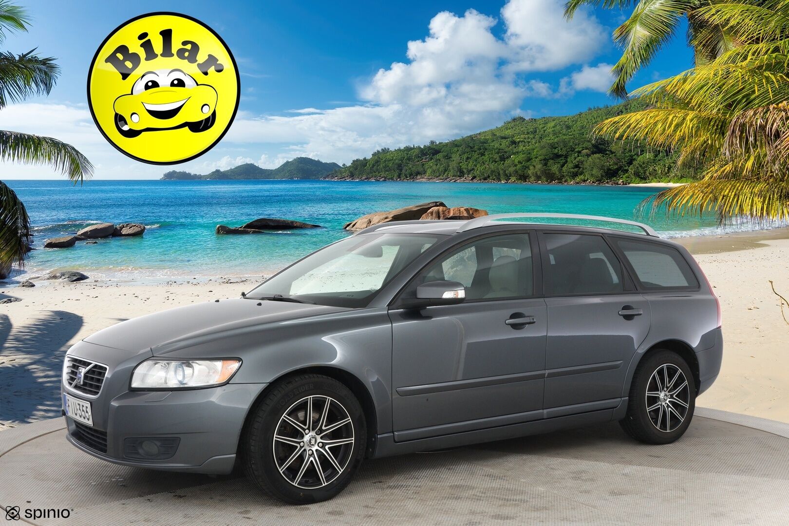 Volvo V50 2008 2,0D (136 hv) Summum man - | Nahkasisusta | Muistipenkki | Tutkat | Vakionopeudensäädin | Kahdet renkaat |