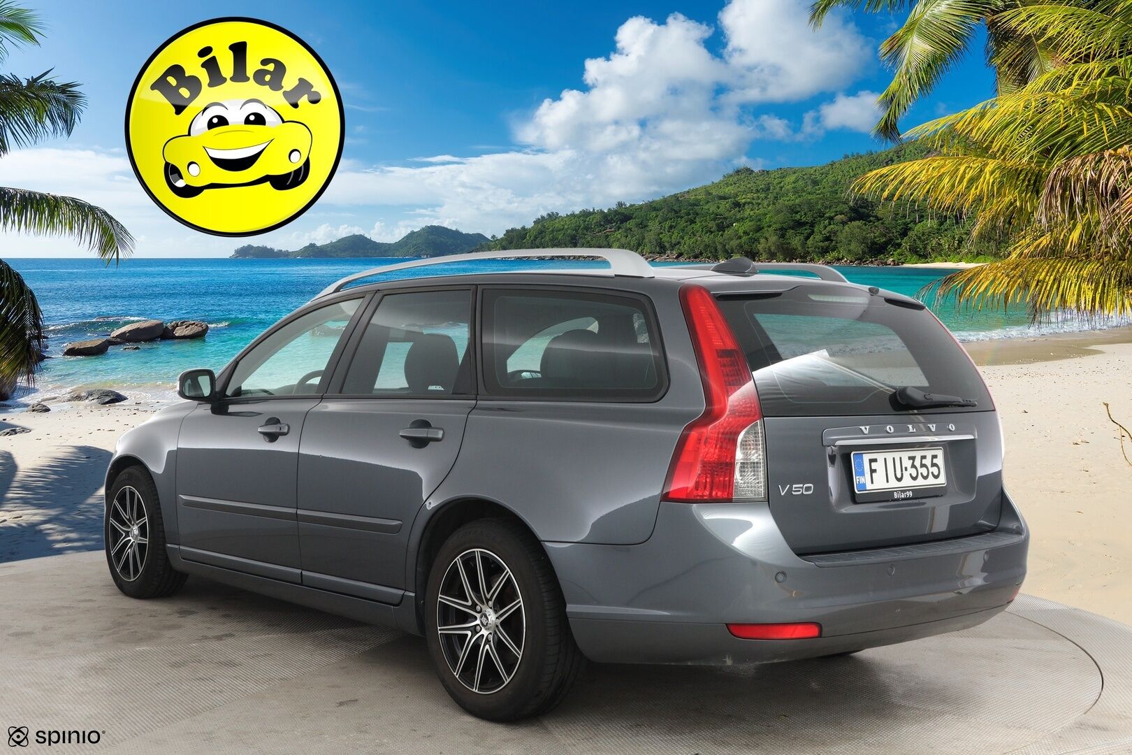 Volvo V50 2008 2,0D (136 hv) Summum man - | Nahkasisusta | Muistipenkki | Tutkat | Vakionopeudensäädin | Kahdet renkaat |