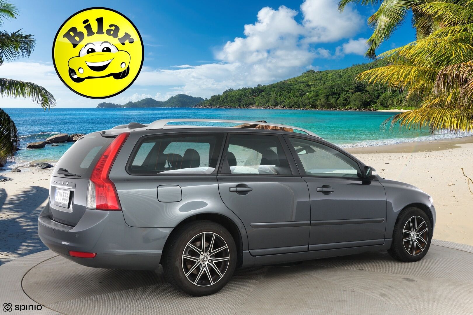 Volvo V50 2008 2,0D (136 hv) Summum man - | Nahkasisusta | Muistipenkki | Tutkat | Vakionopeudensäädin | Kahdet renkaat |