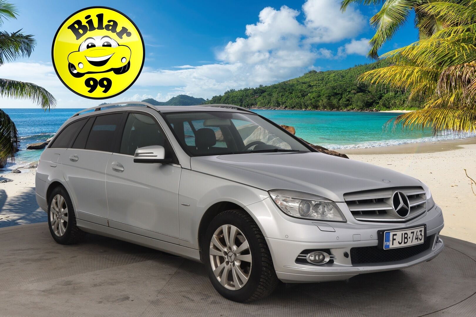 Mercedes-Benz C 2008 200 CDI T A Business *Myydään Huutokauppa.com / Suomi-Auto / Lohko / Koukku / Vakkari / Tutkat* - *Myydään Huutokauppa.com / Sähkötoiminen takaluukku / 2X renkaat vanteineen* - HULLU BLACKWEEK KORKOTARJOUS 2,49%