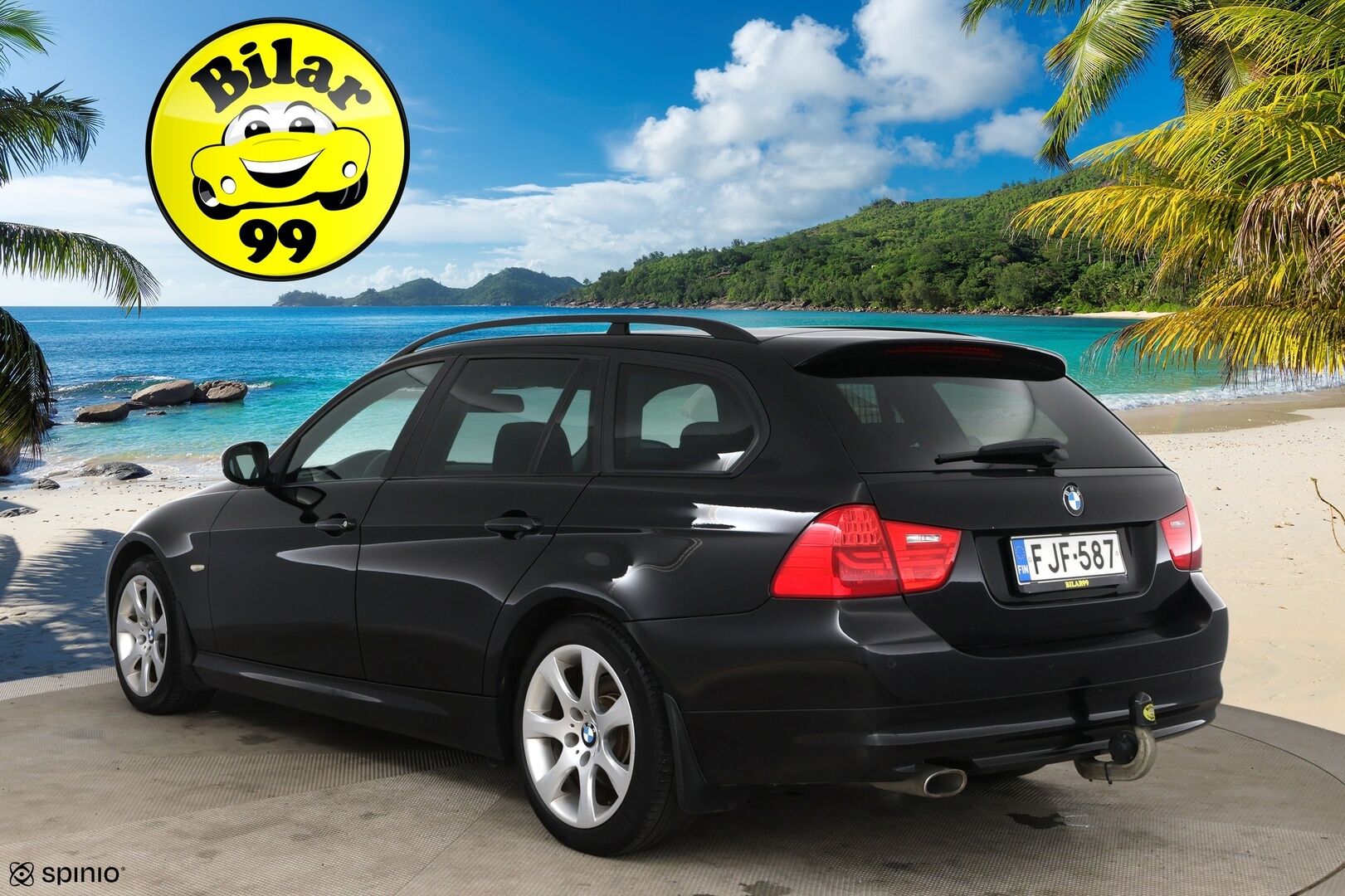 BMW 320 2009 A E91 Touring Business LCI / Sporttinahat / Xenon / Koukku / Vakkari - Myydään Huutokaupat.comissa!