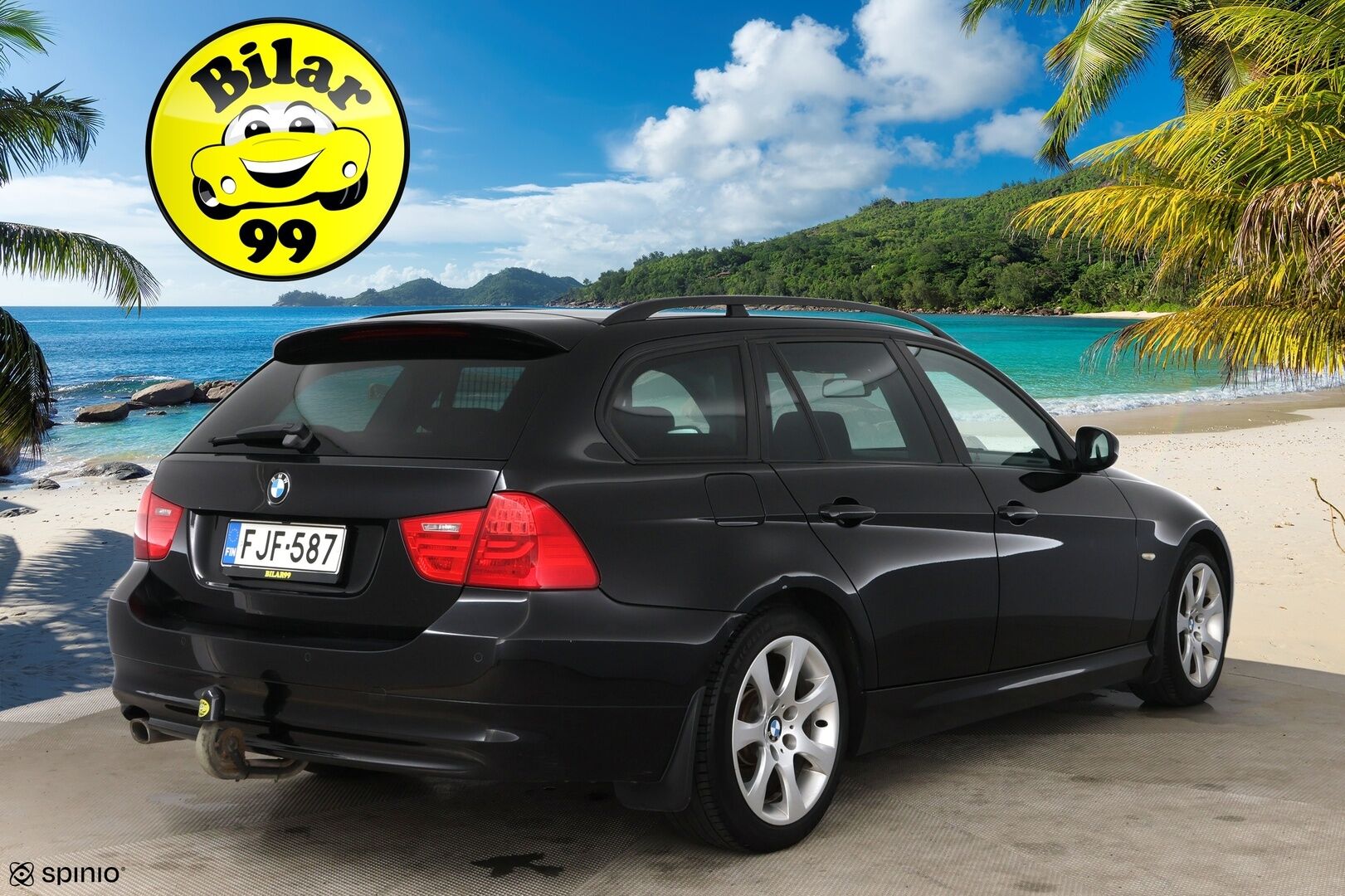 BMW 320 2009 A E91 Touring Business LCI / Sporttinahat / Xenon / Koukku / Vakkari - Myydään Huutokaupat.comissa!