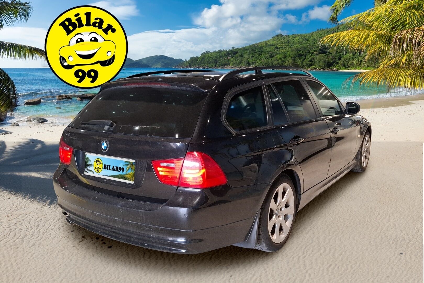 BMW 320 2009 A E91 Touring Business LCI / Sporttinahat / Xenon / Koukku / Vakkari - Juuri huollettu Suomi-auto hyvällä historialla! 