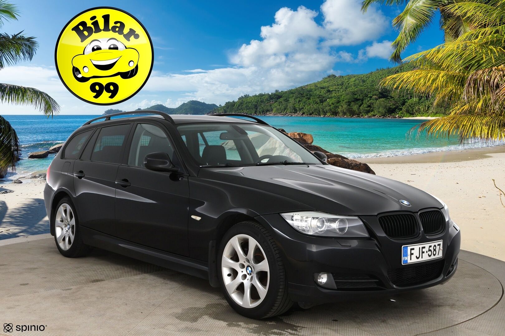 BMW 320 2009 A E91 Touring Business LCI / Sporttinahat / Xenon / Koukku / Vakkari - Myydään Huutokaupat.comissa!