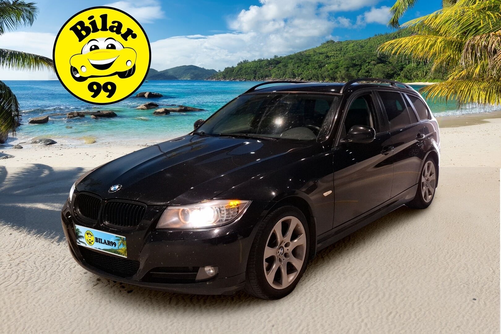 BMW 320 2009 A E91 Touring Business LCI / Sporttinahat / Xenon / Koukku / Vakkari - Juuri huollettu Suomi-auto hyvällä historialla! 