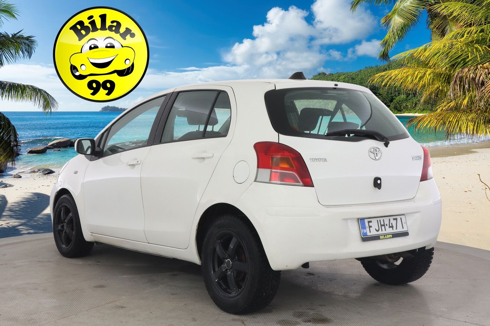 Toyota Yaris 2009 1,4 D-4D DPF Linea Terra 5ov - * MYYDÄÄN HUUTOKAUPAT.COM * VAKKARI / ILMASTOINTI / LOHKO *  
