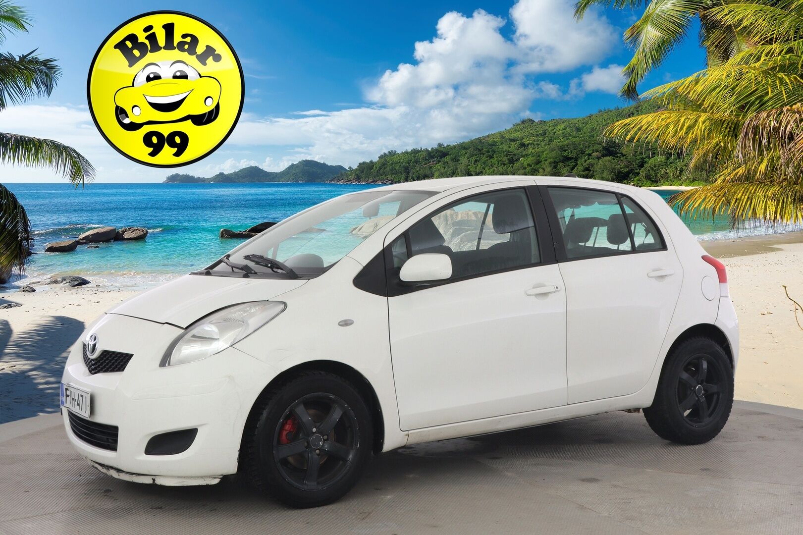 Toyota Yaris 2009 1,4 D-4D DPF Linea Terra 5ov - * MYYDÄÄN HUUTOKAUPAT.COM * VAKKARI / ILMASTOINTI / LOHKO *  