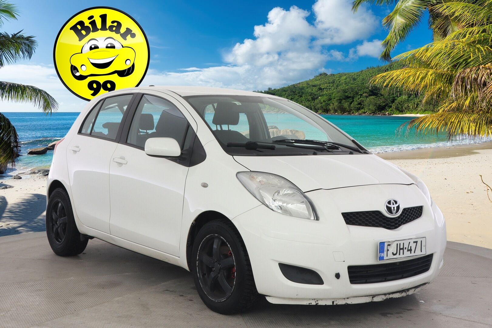 Toyota Yaris 2009 1,4 D-4D DPF Linea Terra 5ov - * MYYDÄÄN HUUTOKAUPAT.COM * VAKKARI / ILMASTOINTI / LOHKO *  