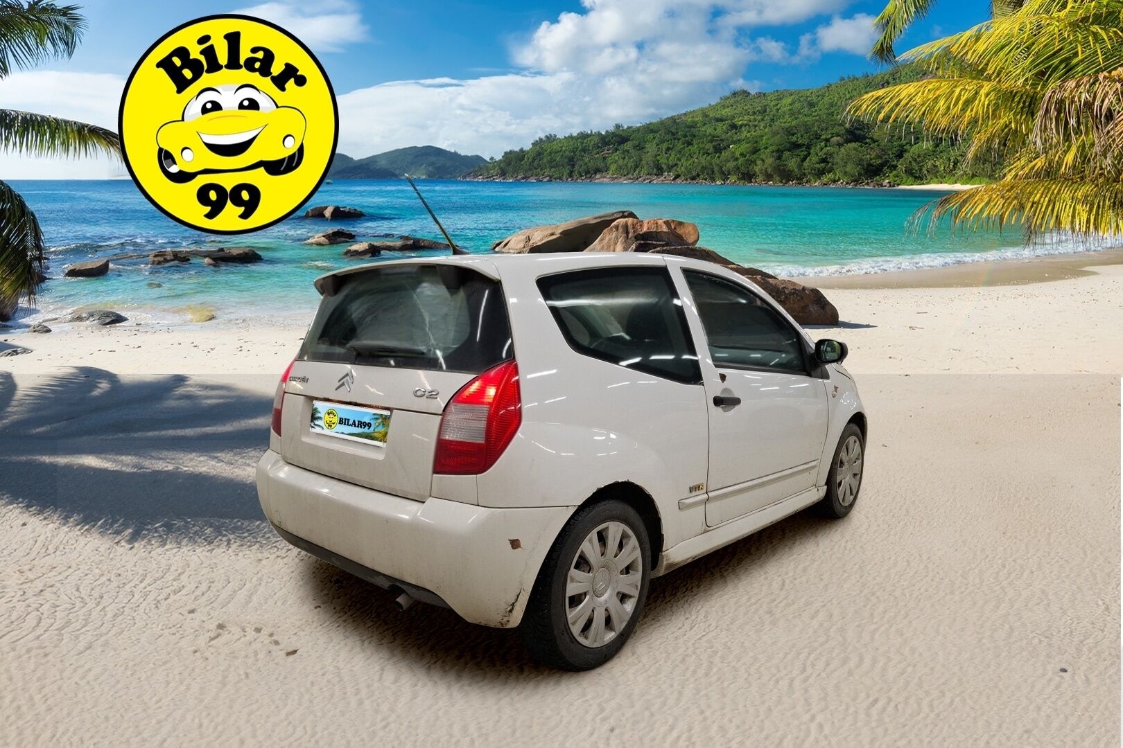 Citroen C2 2009 1,4i VTR Vision  *  YritysOutlet - Myydään vain yrityksille / Juuri katsastettu / 2x renkaat / Lohko / 2x avaimet * - * Tämä auto myydään YritysOutlet -valikoimasta vain yritykselle / JUURI KATSASTETTU / 2-ovinen hieno VTR *