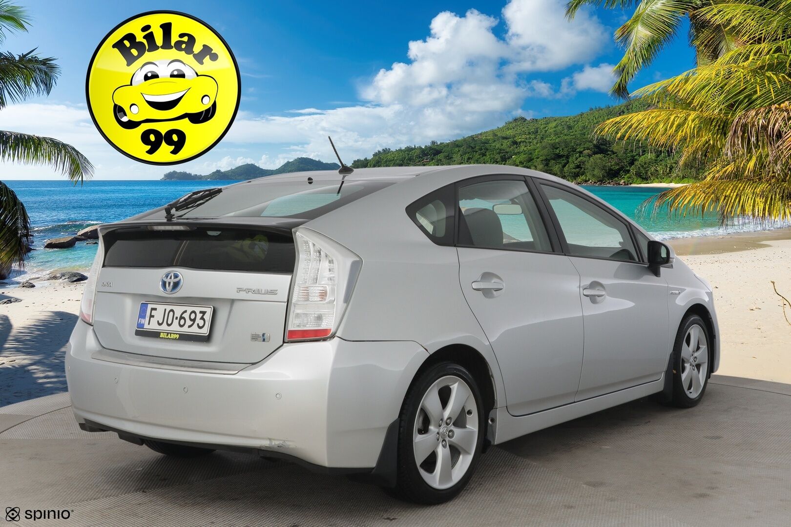 Toyota Prius 2010 HSD Sol 5ov - 2 renkaat / HUD / Vakinopeudensäädin / Huoltohistoria *