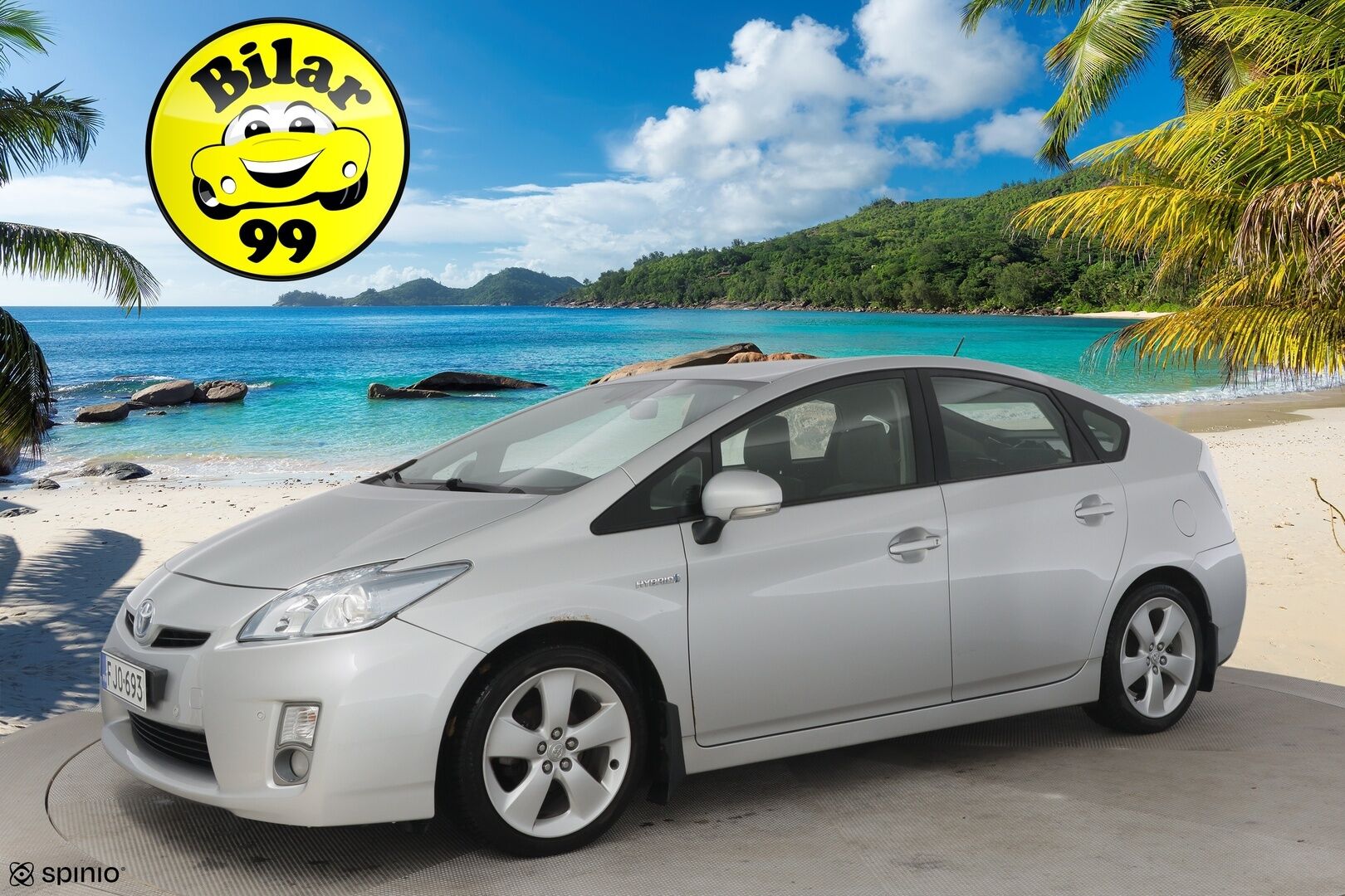 Toyota Prius 2010 HSD Sol 5ov - 2 renkaat / HUD / Vakinopeudensäädin / Huoltohistoria *
