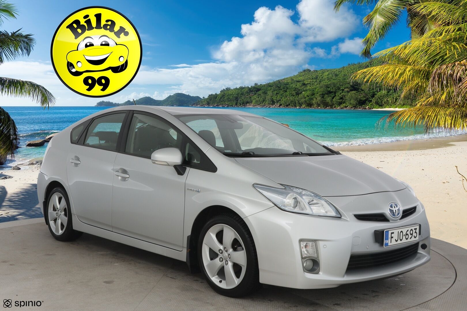 Toyota Prius 2010 HSD Sol 5ov - 2 renkaat / HUD / Vakinopeudensäädin / Huoltohistoria *