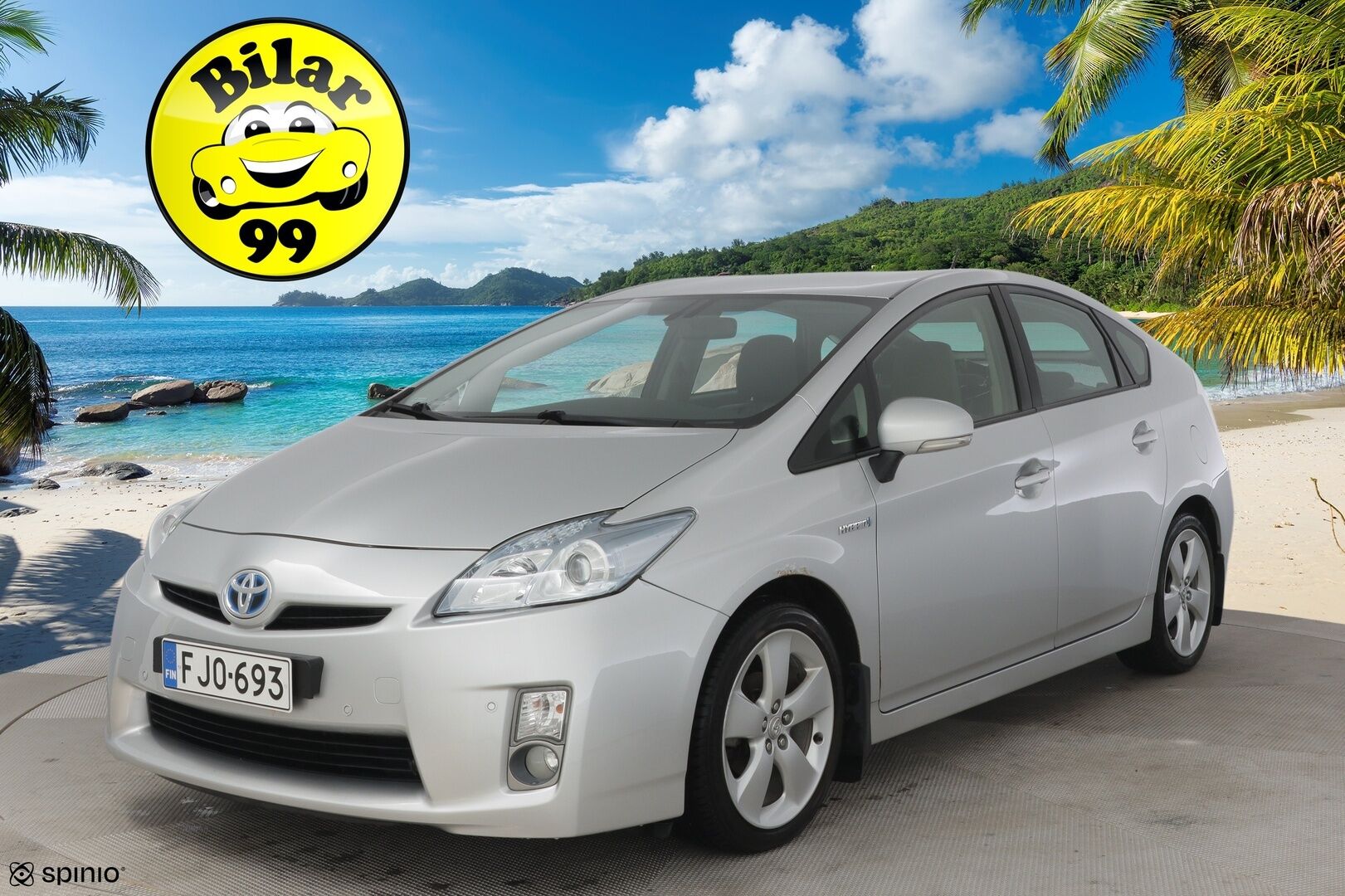 Toyota Prius 2010 HSD Sol 5ov - 2 renkaat / HUD / Vakinopeudensäädin / Huoltohistoria *
