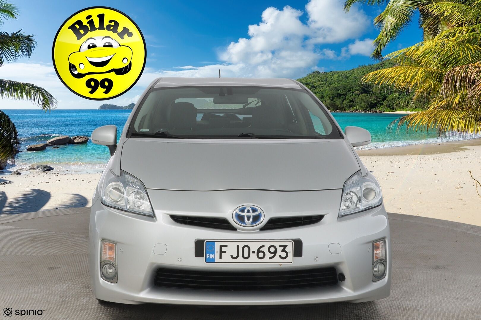 Toyota Prius 2010 HSD Sol 5ov - 2 renkaat / HUD / Vakinopeudensäädin / Huoltohistoria *