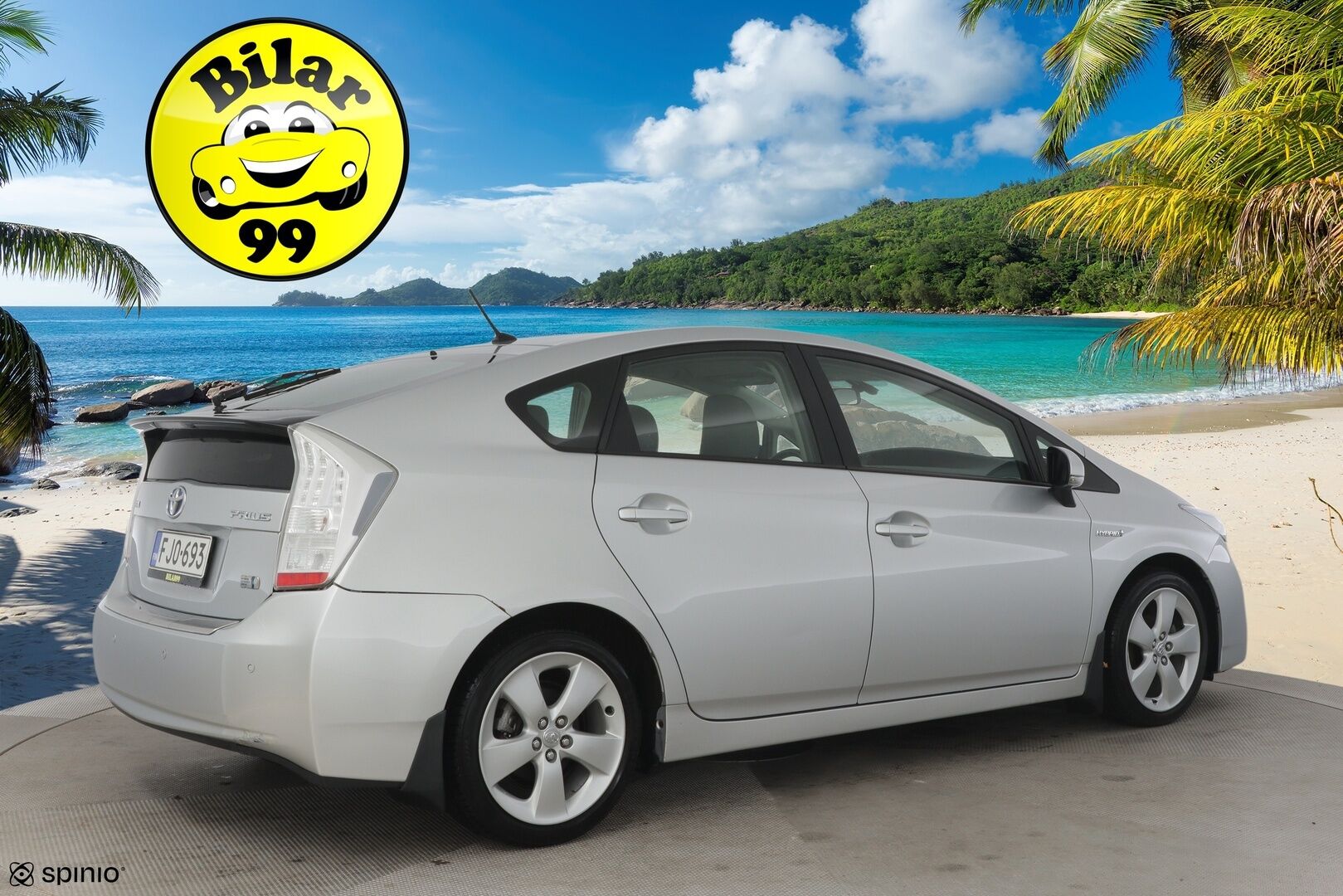 Toyota Prius 2010 HSD Sol 5ov - 2 renkaat / HUD / Vakinopeudensäädin / Huoltohistoria *
