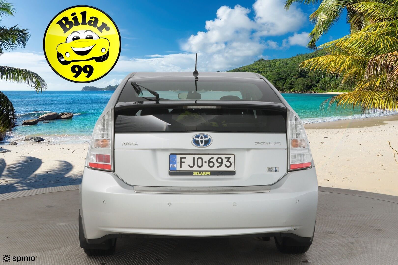 Toyota Prius 2010 HSD Sol 5ov - 2 renkaat / HUD / Vakinopeudensäädin / Huoltohistoria *