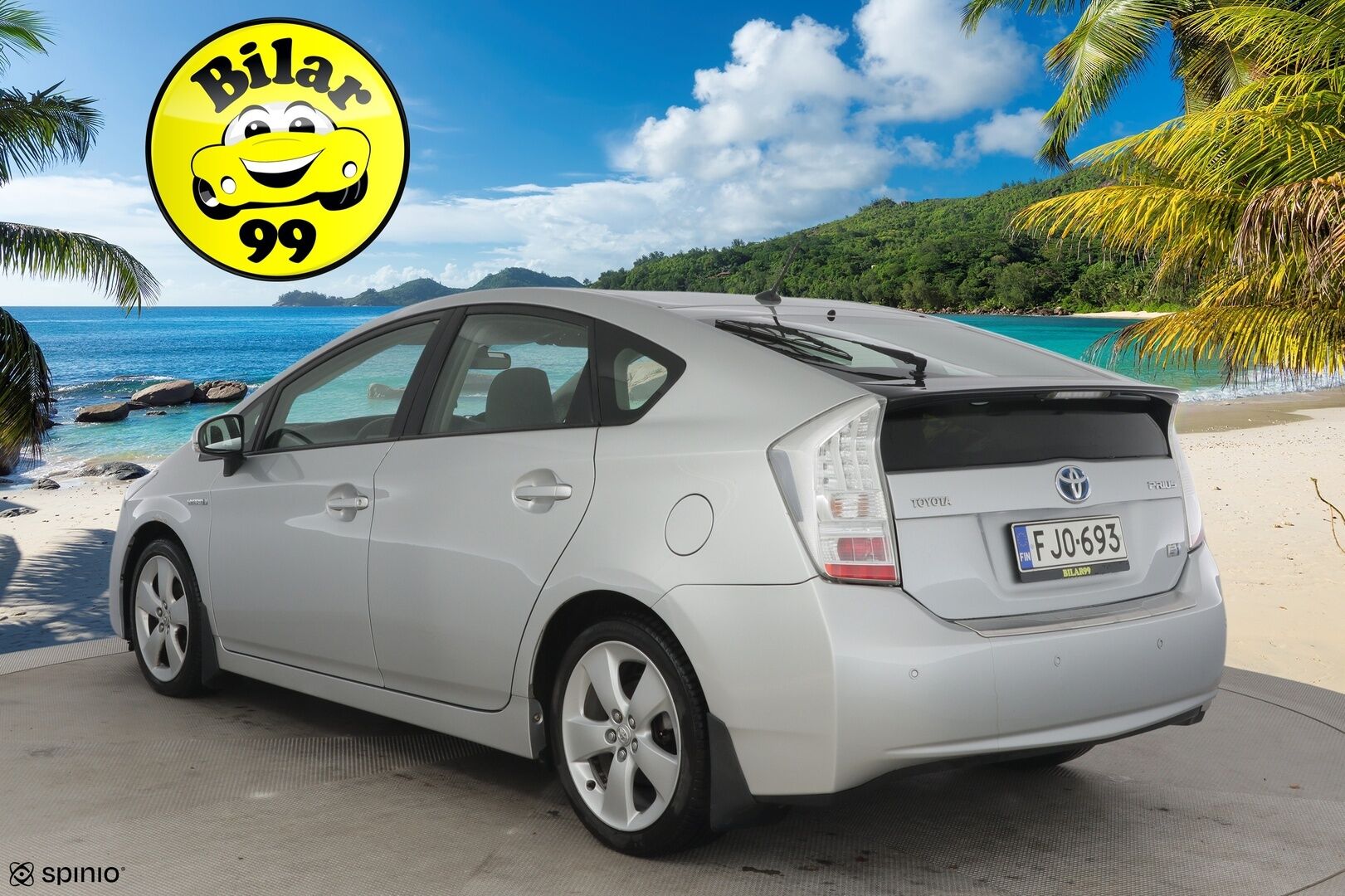 Toyota Prius 2010 HSD Sol 5ov - 2 renkaat / HUD / Vakinopeudensäädin / Huoltohistoria *