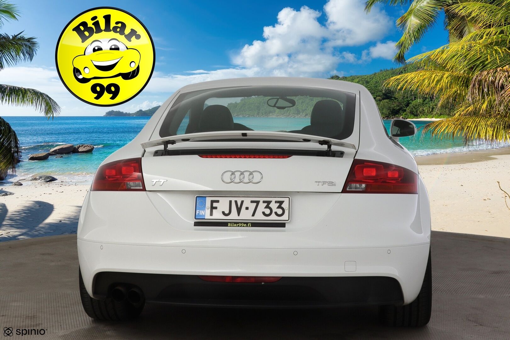 Audi TT 2010 Coupé 1,8 TFSI 118 kW * Sähköinen takaspoileri / Xenon / Webasto / Nahka-alcantarat / Tutkat takana * - * Suomi-auto / Kahdet renkaat omilla alumiinivanteilla! *