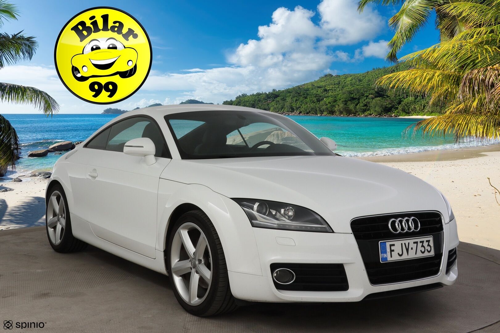 Audi TT 2010 Coupé 1,8 TFSI 118 kW * Sähköinen takaspoileri / Xenon / Webasto / Nahka-alcantarat / Tutkat takana * - * Suomi-auto / Kahdet renkaat omilla alumiinivanteilla! *