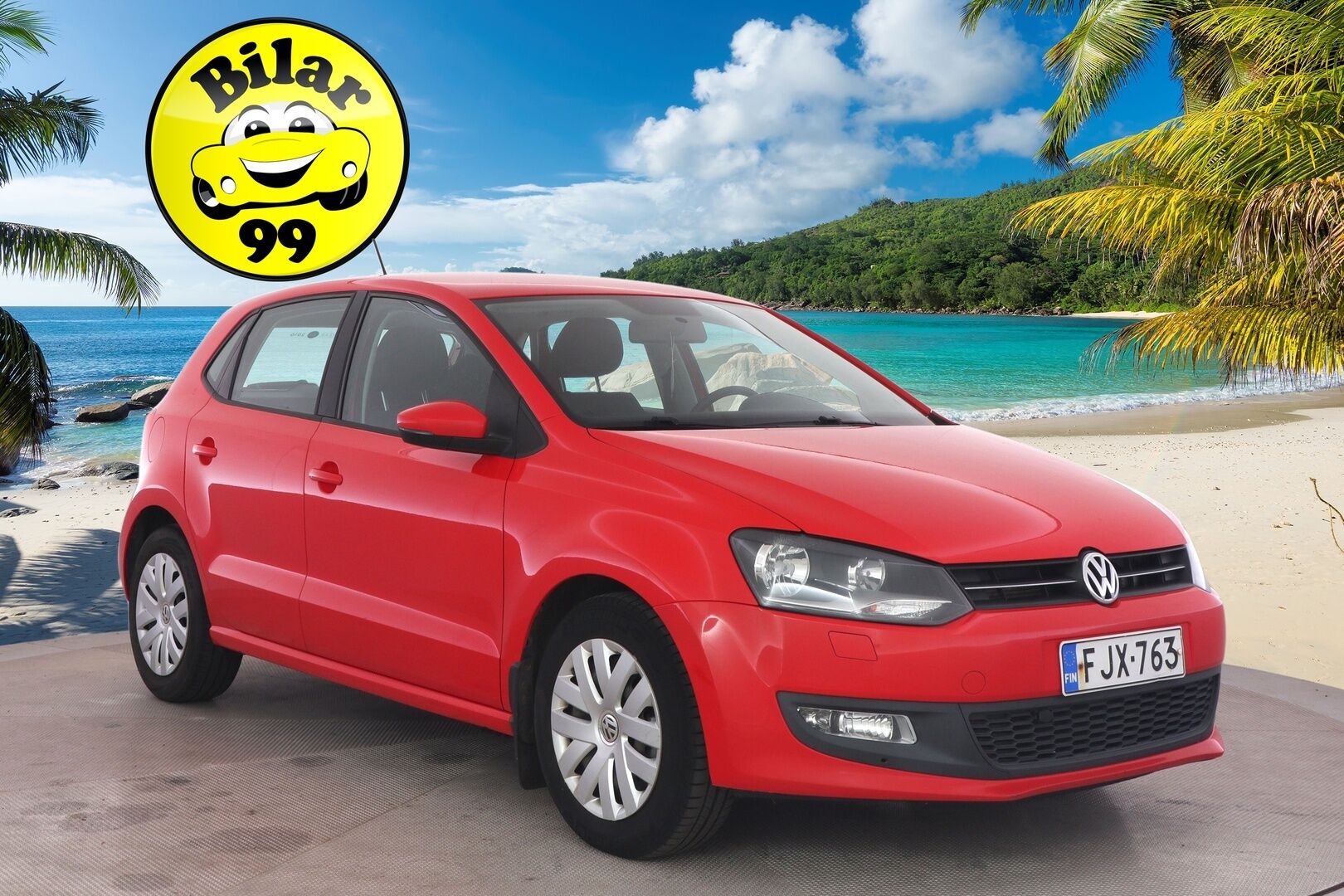 Volkswagen Polo 2011 Comfortline 1,2 TSI 77 kW (105 hv) 4-ovinen - *MYYDÄÄN HUUTOKAUPAT.COM*