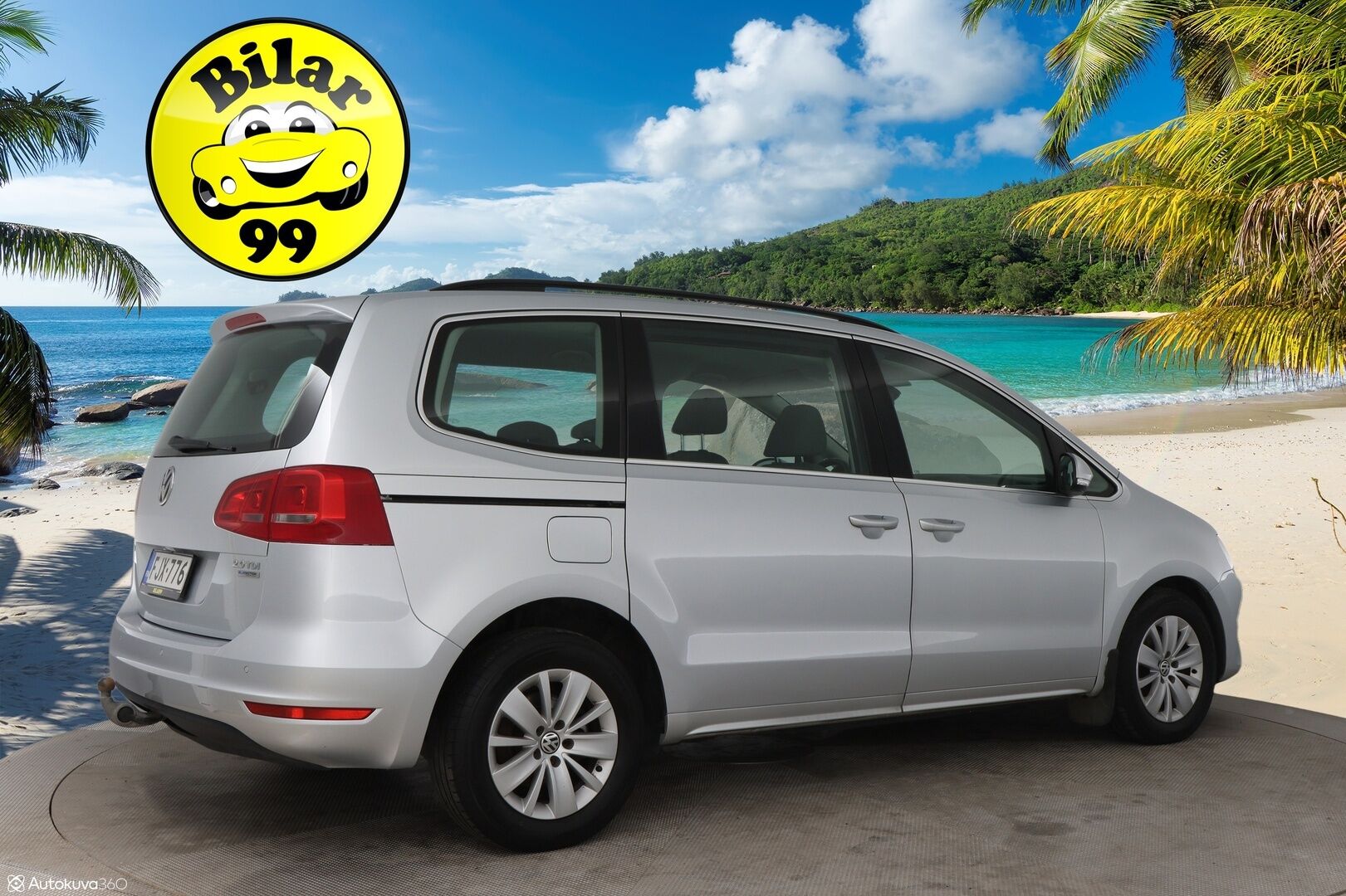 Volkswagen Sharan 2011 Comfortline 2,0 TDI BlueMotion Technology DSG-aut. / Vakkari / Vetokoukku / Suomi-Auto / - 7-Paikkainen tilaihme sähkötoimisilla liukuovilla / 2x hyvät renkaat!