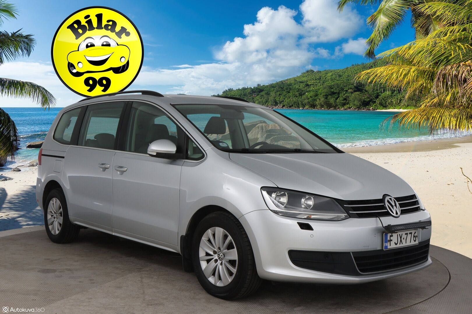 Volkswagen Sharan 2011 Comfortline 2,0 TDI BlueMotion Technology DSG-aut. / Vakkari / Vetokoukku / Suomi-Auto / - 7-Paikkainen tilaihme sähkötoimisilla liukuovilla / 2x hyvät renkaat!