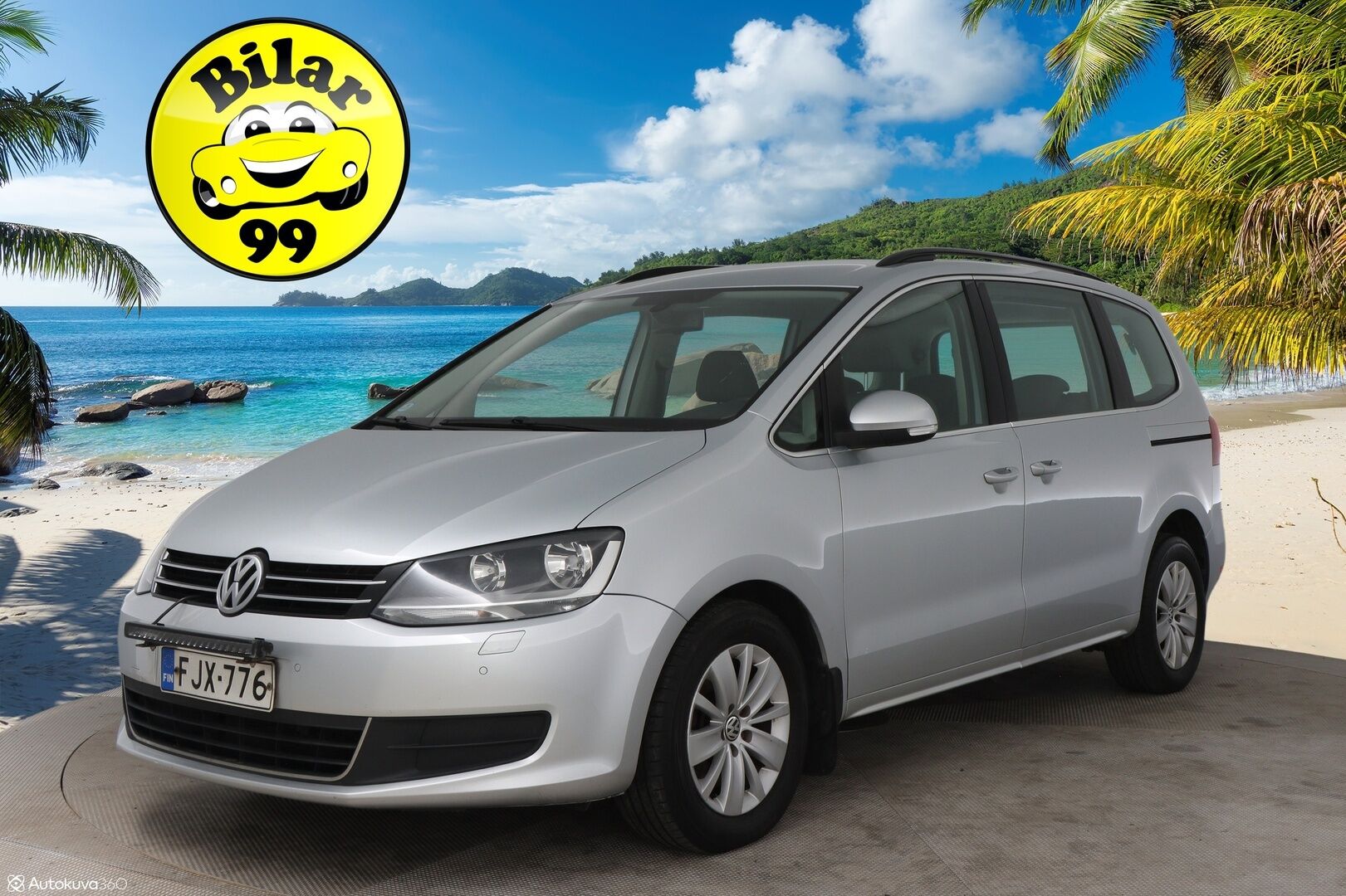 Volkswagen Sharan 2011 Comfortline 2,0 TDI BlueMotion Technology DSG-aut. / Vakkari / Vetokoukku / Suomi-Auto / - 7-Paikkainen tilaihme sähkötoimisilla liukuovilla / 2x hyvät renkaat!