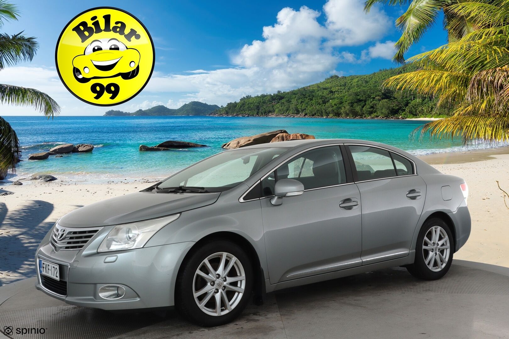 Toyota Avensis 2011 1,8 Valvematic Sol Edition 4ov Multidrive S **Suomi-auto / Sisätilanlämmitin / Vakkari / AC / Rattivaihteet**