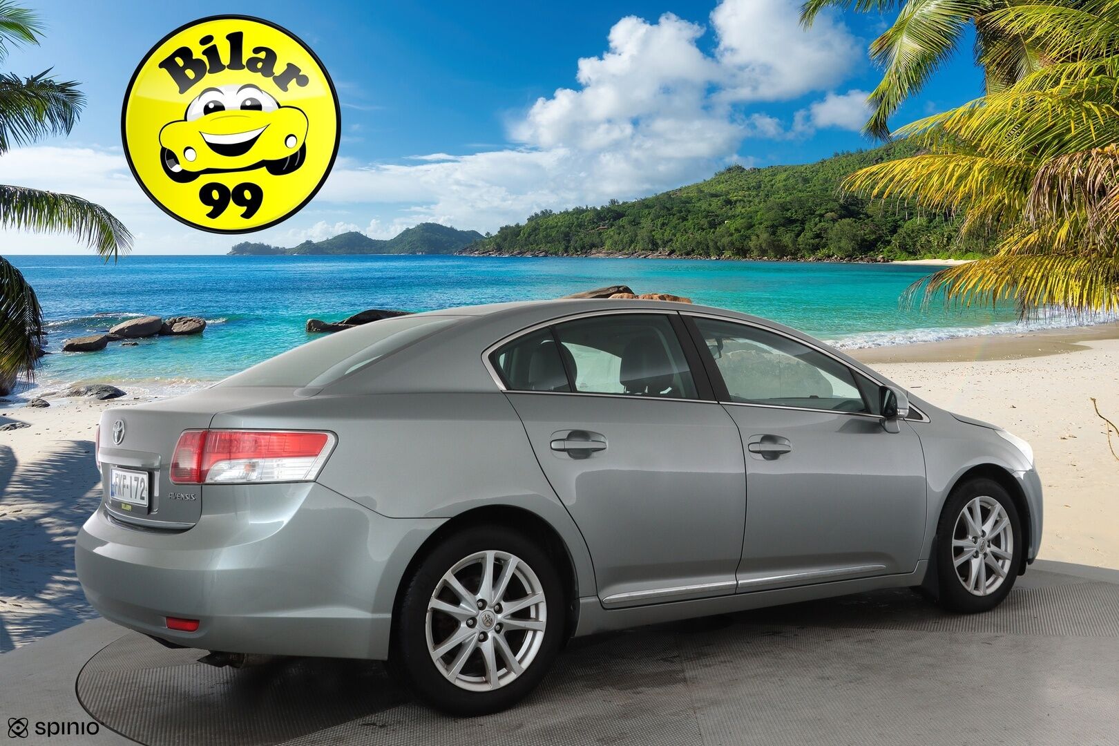 Toyota Avensis 2011 1,8 Valvematic Sol Edition 4ov Multidrive S **Suomi-auto / Sisätilanlämmitin / Vakkari / AC / Rattivaihteet**