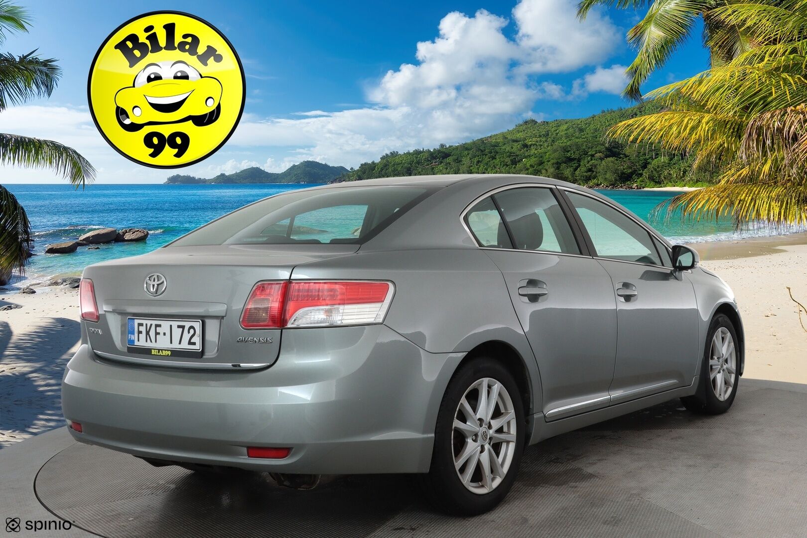 Toyota Avensis 2011 1,8 Valvematic Sol Edition 4ov Multidrive S **Suomi-auto / Sisätilanlämmitin / Vakkari / AC / Rattivaihteet**