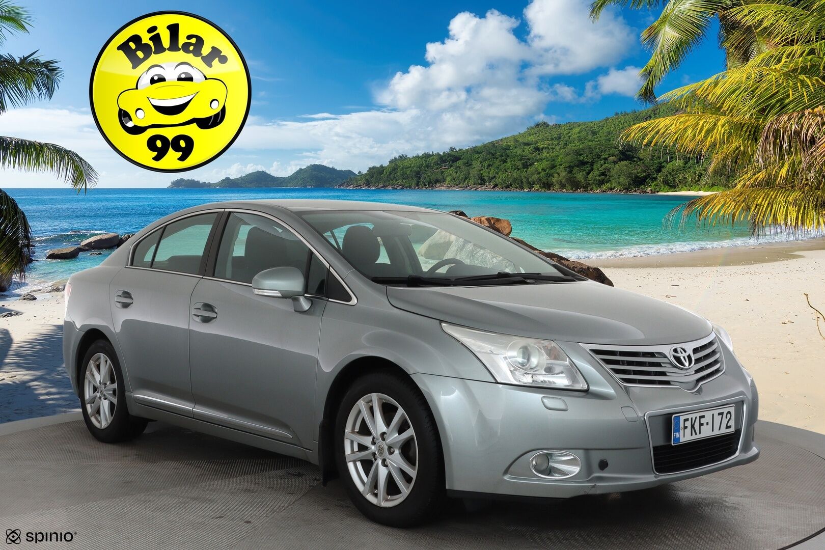 Toyota Avensis 2011 1,8 Valvematic Sol Edition 4ov Multidrive S **Suomi-auto / Sisätilanlämmitin / Vakkari / AC / Rattivaihteet**