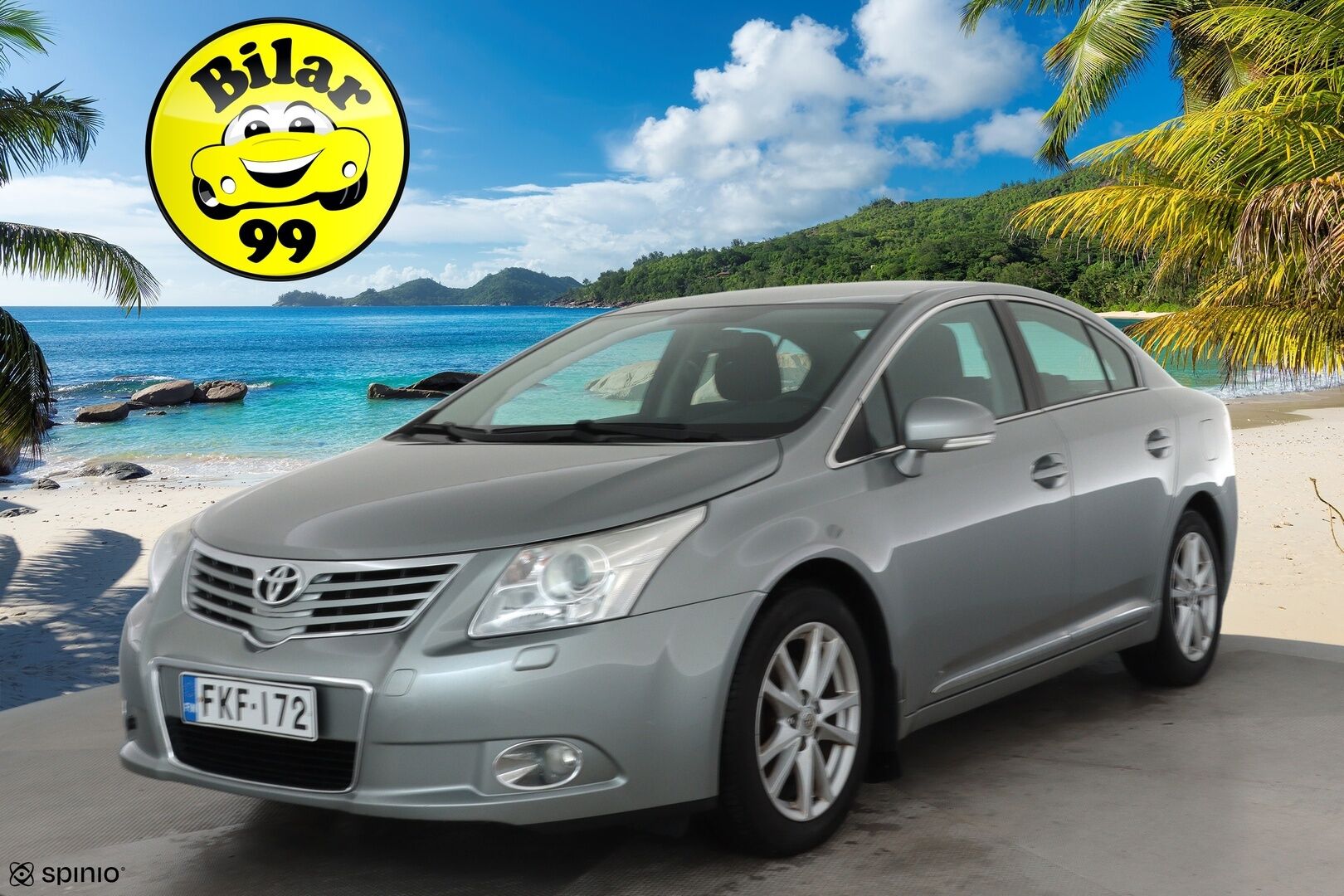 Toyota Avensis 2011 1,8 Valvematic Sol Edition 4ov Multidrive S **Suomi-auto / Sisätilanlämmitin / Vakkari / AC / Rattivaihteet**