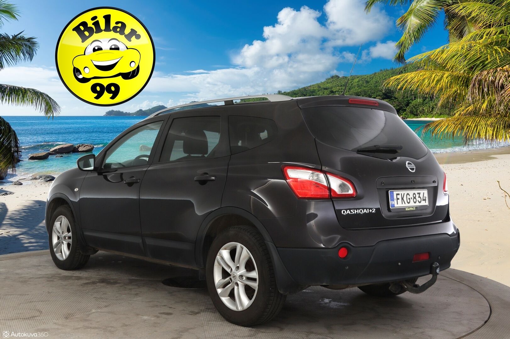 Nissan Qashqai+2 2012 1,6L Stop / Start System Acenta 2WD 5M/T ** Myydään huutokaupat.com-sivustolla / 7p / 2x renkaat / Lohko / Panoraama ** - *Kattavasti huollettu! / Kaksilla renkailla / Katsastus voimassa 2/2026 saakka!*