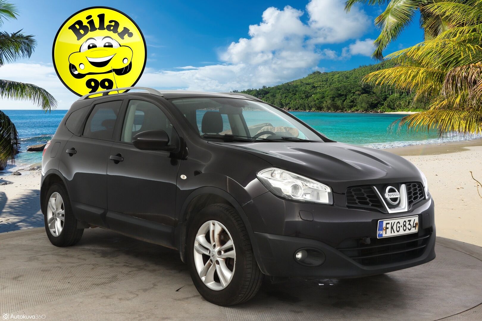 Nissan Qashqai+2 2012 1,6L Stop / Start System Acenta 2WD 5M/T ** Myydään huutokaupat.com-sivustolla / 7p / 2x renkaat / Lohko / Panoraama ** - *Kattavasti huollettu! / Kaksilla renkailla / Katsastus voimassa 2/2026 saakka!*
