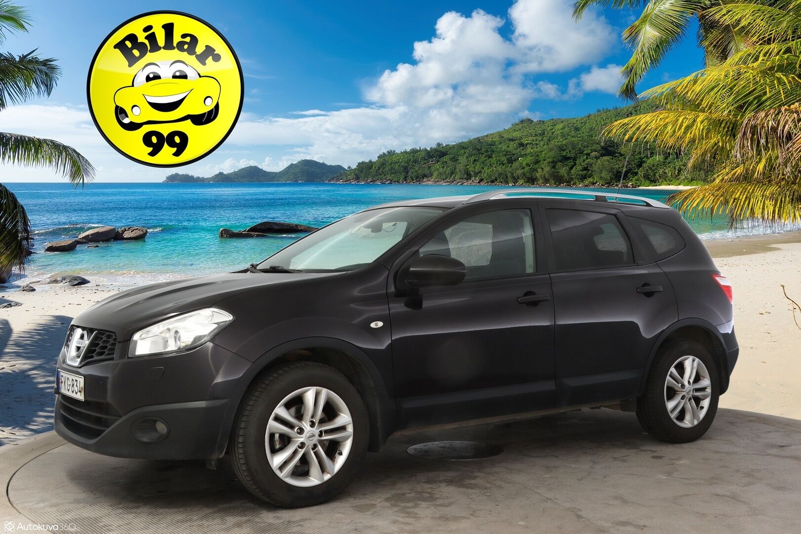 Nissan Qashqai+2 2012 1,6L Stop / Start System Acenta 2WD 5M/T ** Myydään huutokaupat.com-sivustolla / 7p / 2x renkaat / Lohko / Panoraama ** - *Kattavasti huollettu! / Kaksilla renkailla / Katsastus voimassa 2/2026 saakka!*