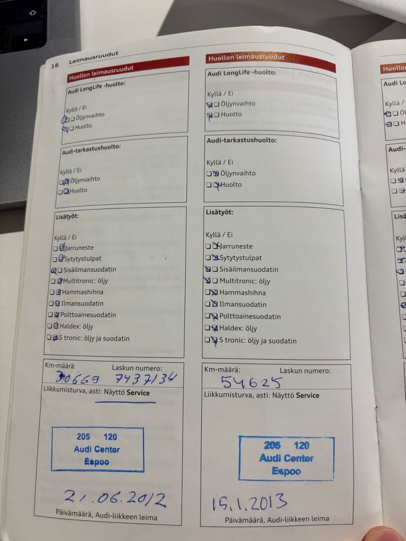 Audi A4 2012 Avant 1,8 TFSI 88 kW multitronic Pro Businesss Plus - YritysOutlet - Myydään vain yrityksille - Seuraava katsastus 09/26! / Öljynkulutus remontti tehty! / Todella kattava huoltohistoria