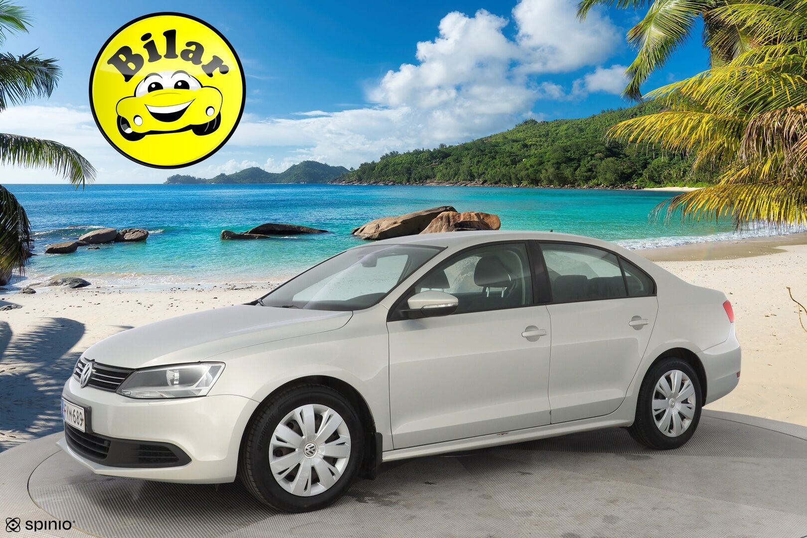 Volkswagen Jetta 2011 Comfortline 1,2 TSI 77 kW (105 hv) BlueMotion Technology - Vakkari | Kahdet renkaat vantein | Juuri leimattu | 