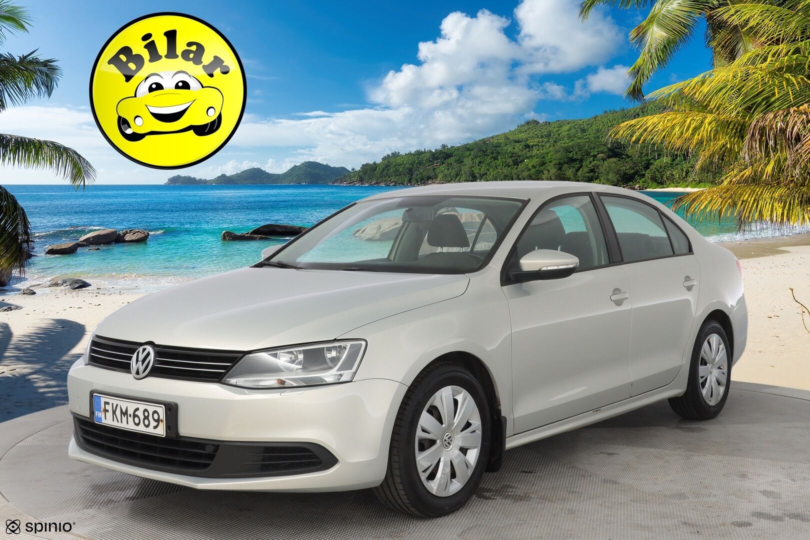 Volkswagen Jetta 2011 Comfortline 1,2 TSI 77 kW (105 hv) BlueMotion Technology - Vakkari | Kahdet renkaat vantein | Juuri leimattu | 