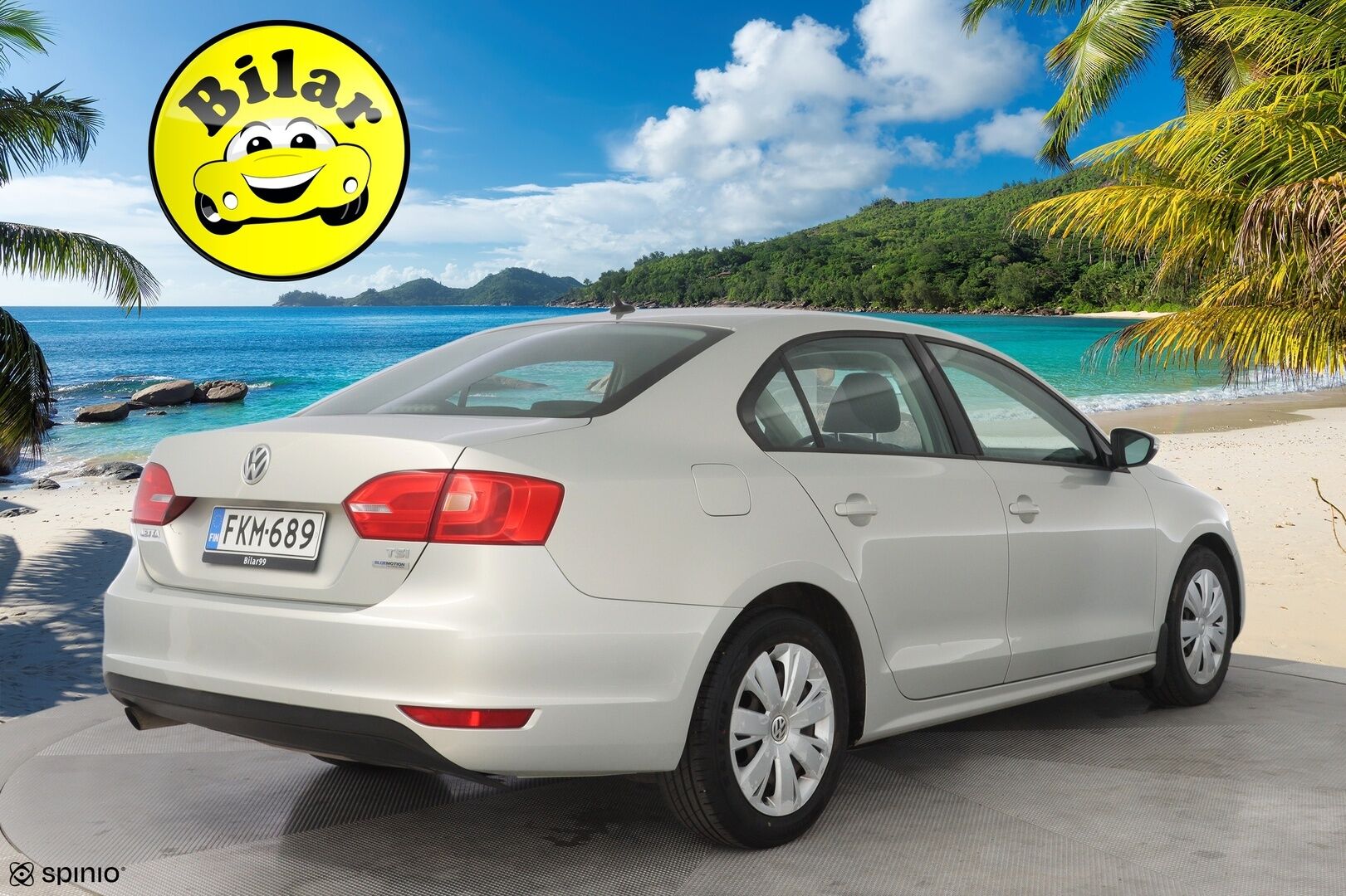 Volkswagen Jetta 2011 Comfortline 1,2 TSI 77 kW (105 hv) BlueMotion Technology - Vakkari | Kahdet renkaat vantein | Juuri leimattu | 