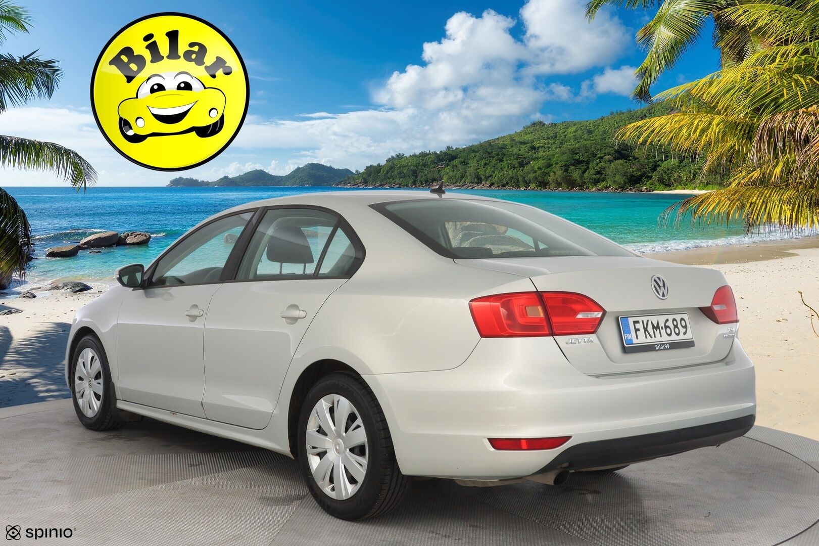 Volkswagen Jetta 2011 Comfortline 1,2 TSI 77 kW (105 hv) BlueMotion Technology - Vakkari | Kahdet renkaat vantein | Juuri leimattu | 